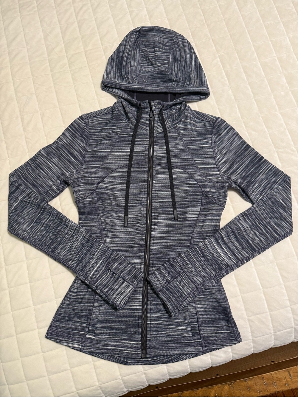 Lululemon Navy & White Striped Jacket